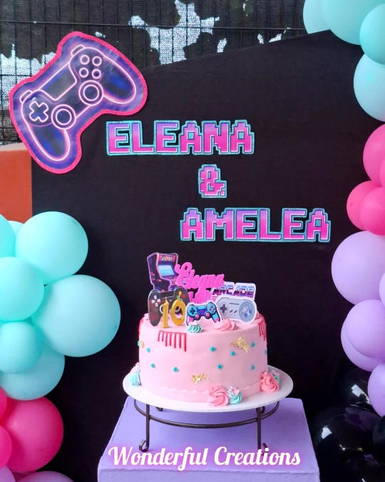 Pixel Art Birthday Cake