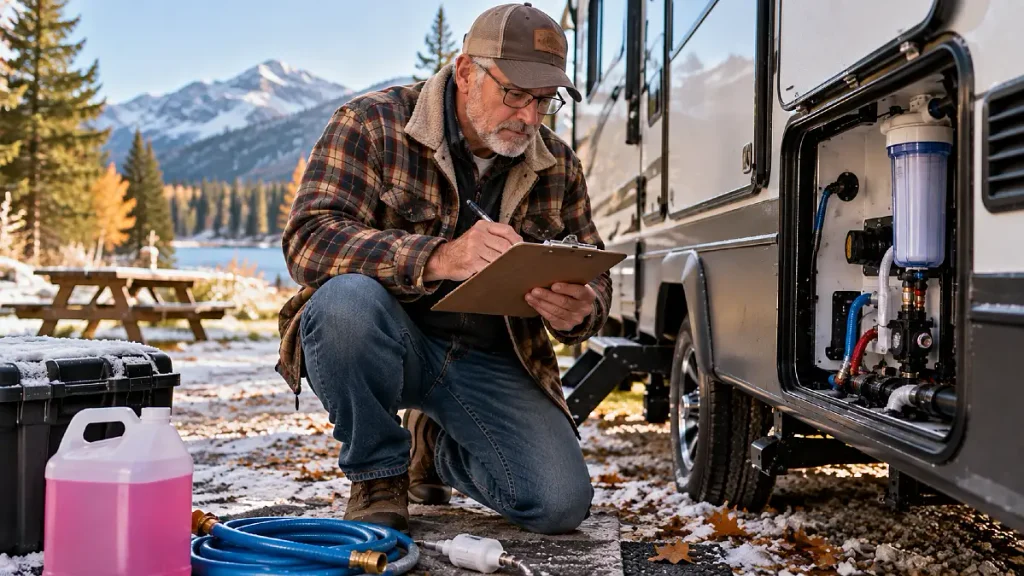 Do This RV Winterization Check Before the Forecast Hits 32°F
