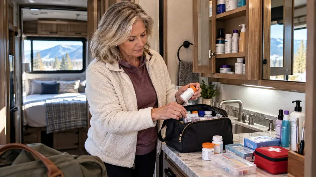 Bring Medicines and Temperature Sensitive Toiletries Home