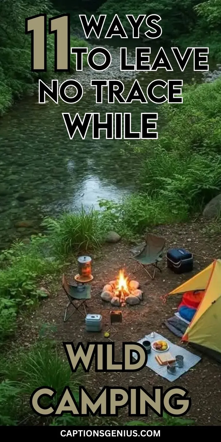 11 Ways to Leave No Trace While Wild Camping
