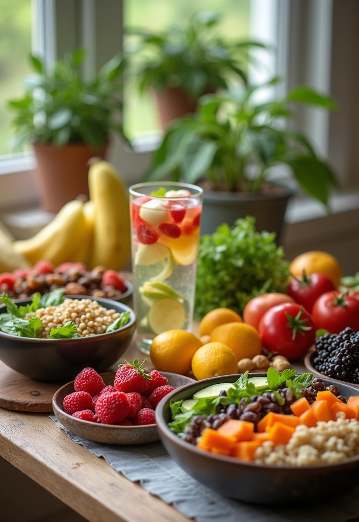 13 Stress Relief Techniques You Can Try Right Now (Your Mental Health Will Thank You!) - 9. Healthy Nutrition