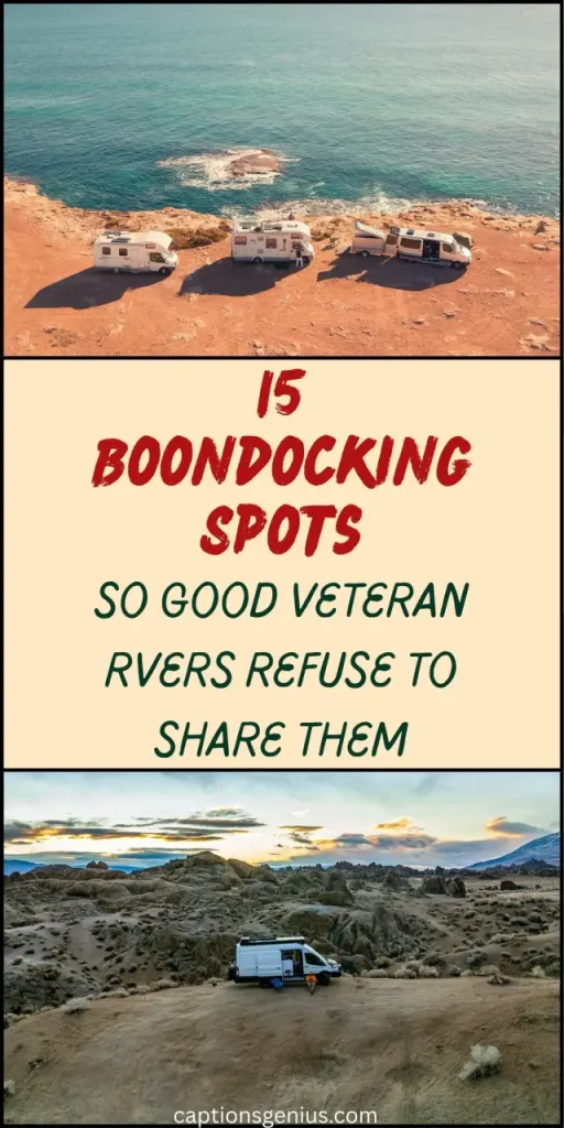 15 Boondocking Spots So Good Veteran RVers Refuse to Share Them