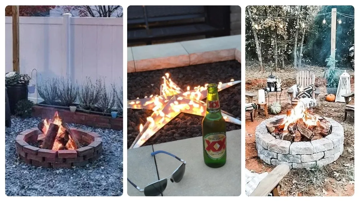 15 Rustic FirePit Ideas That Create Magical Outdoor Experiences