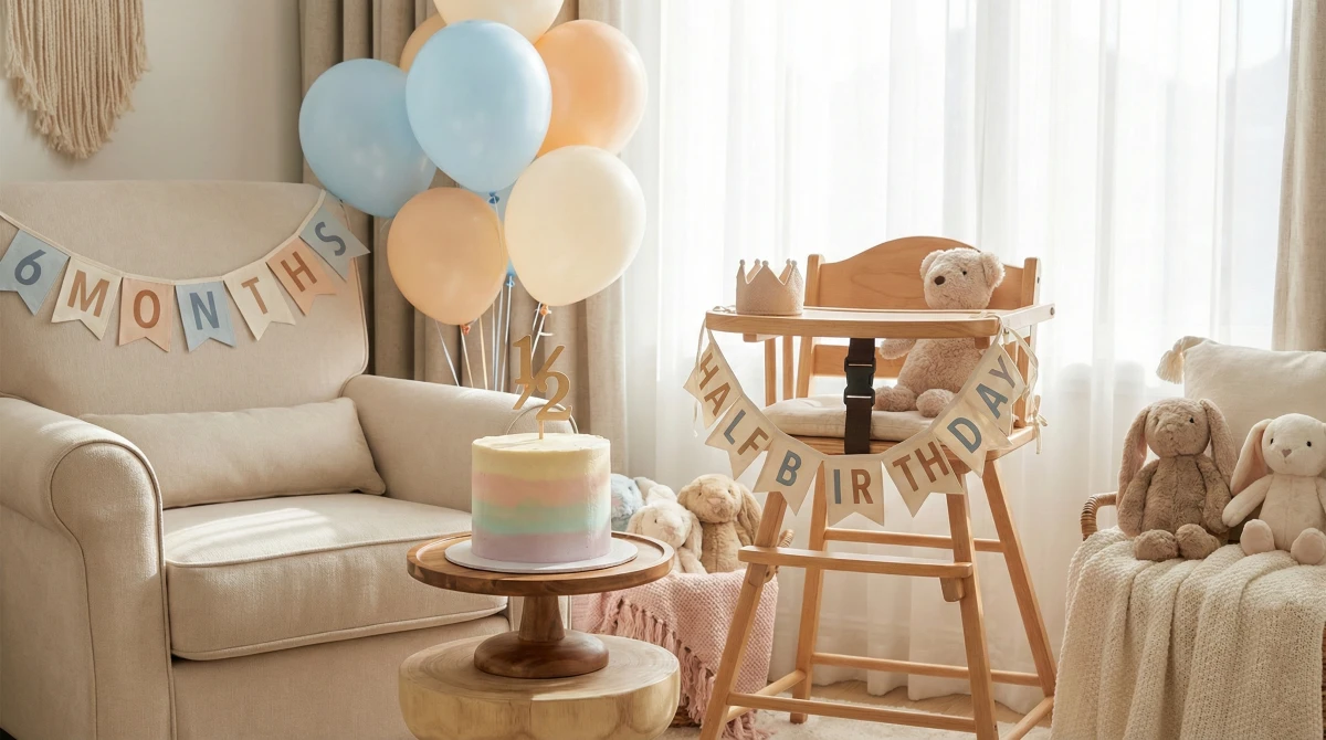 18 Adorable Half Birthday Party Ideas to Celebrate Six Months