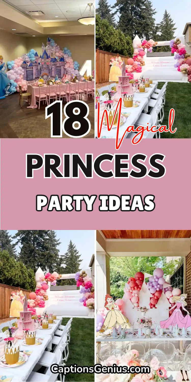 18 Magical Princess Party Ideas to Wow Your Little One
