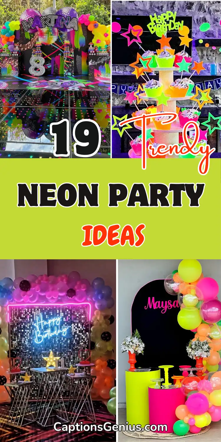 19 Trendy Neon Party Ideas to Light Up Your Next Celebration