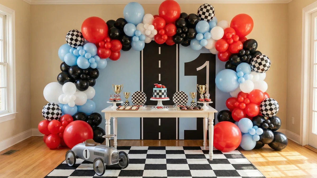 21 Thrilling "Fast One" Birthday Party Ideas for Your Little Racer