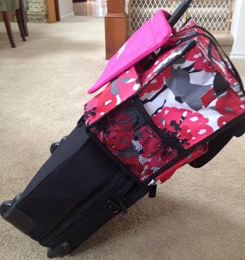 234 Draping Purses Over Rolling Luggage Handles