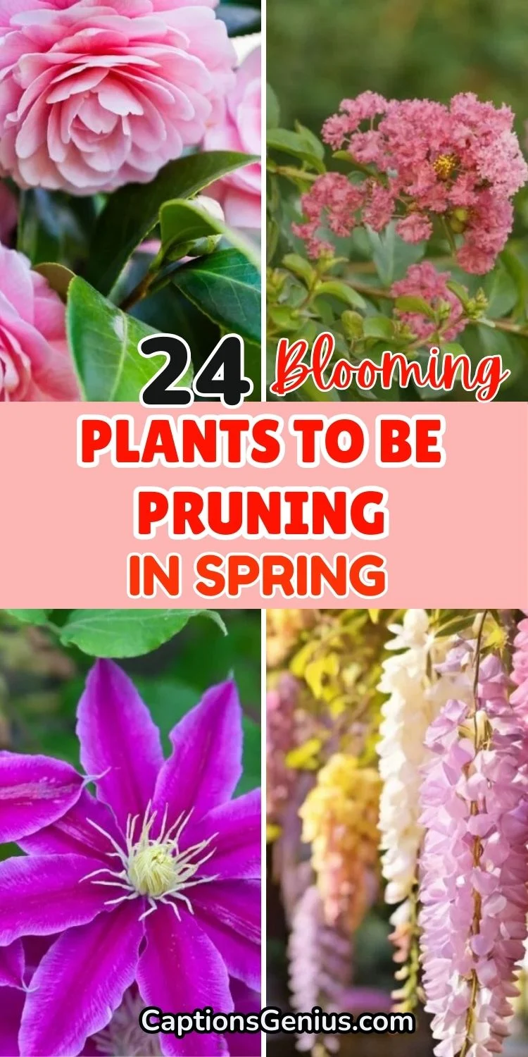 24 Blooming Plants You Should be Pruning in Spring for a Stunning Garden Display