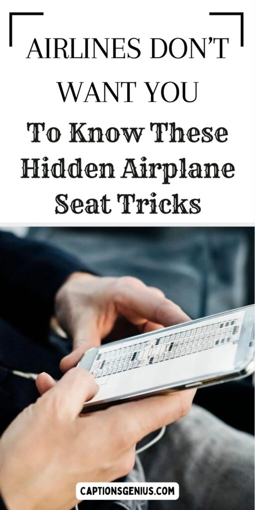 Airlines Don’t Want You To Know These Hidden Airplane Seat Tricks!