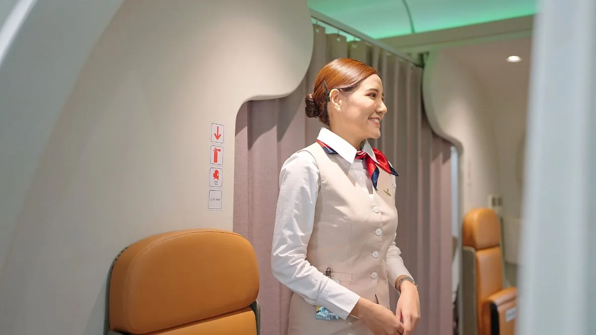 Attendants Clasp Their Hands Behind Their Backs