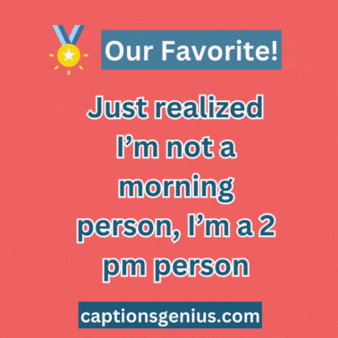 Best Funny Captions For Instagram - GIF.
