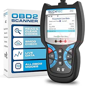 Bluetooth OBD2 Scanner with Repair Cost Predictor