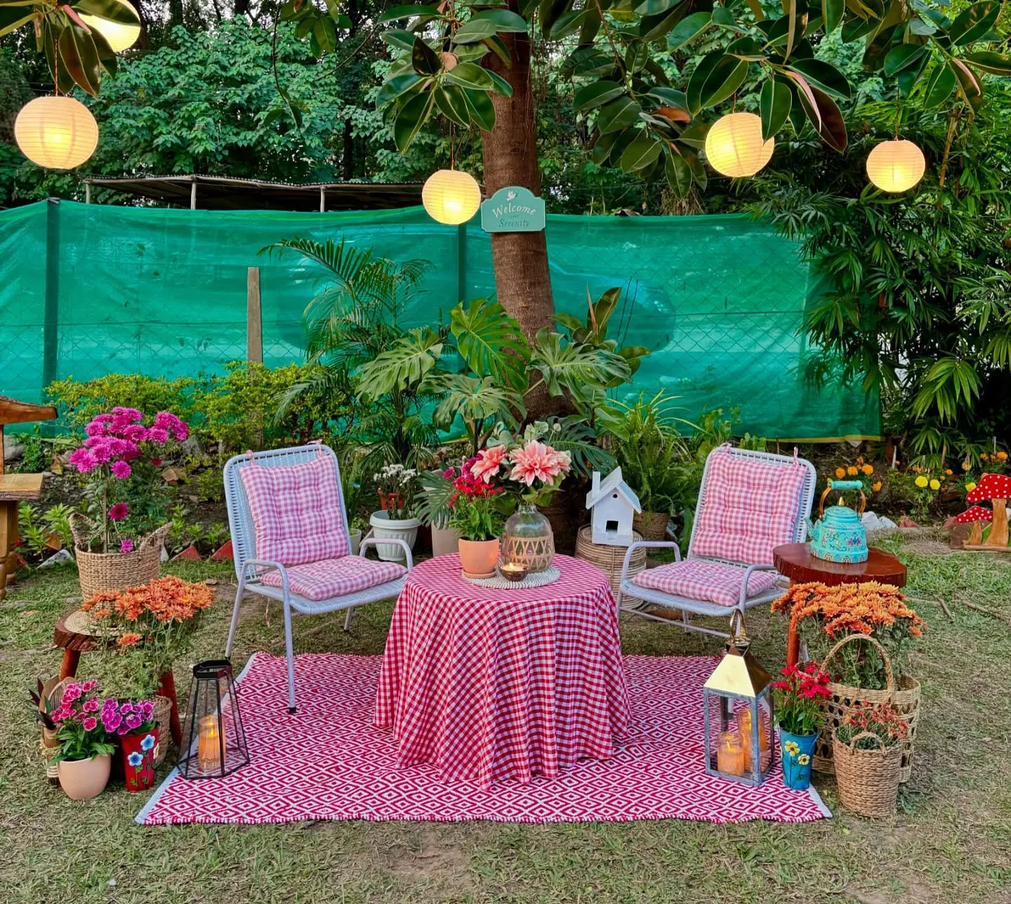 Cheerful Lawn Seating