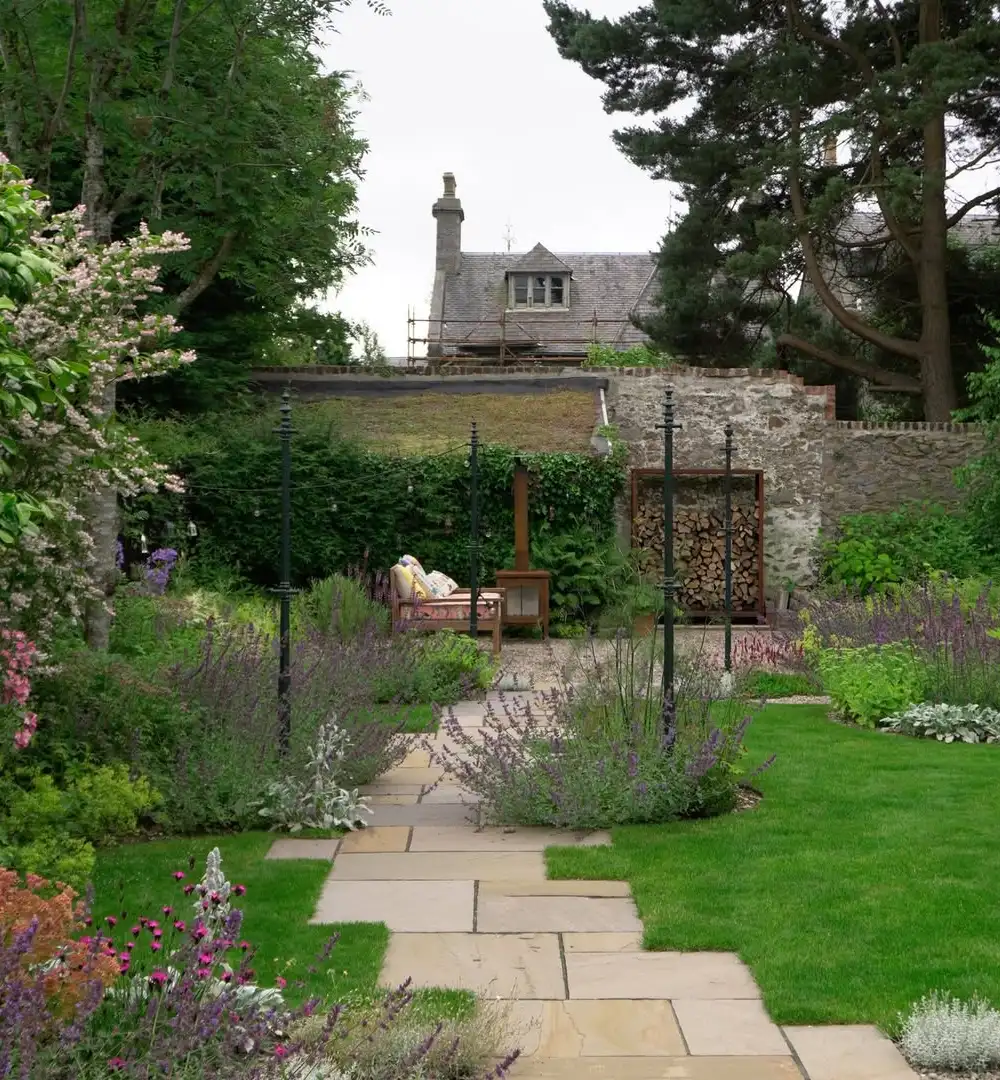 Cottage Garden Sanctuary Path