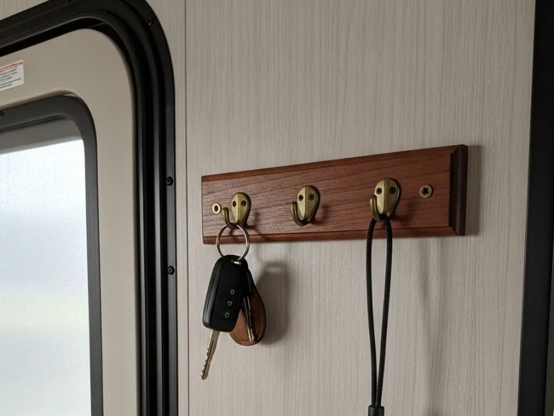 Create a Dedicated Place for Keys, Wallets, and Small Essentials