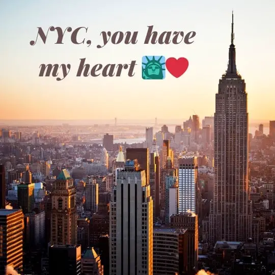 100+ Best NYC Captions for Instagram