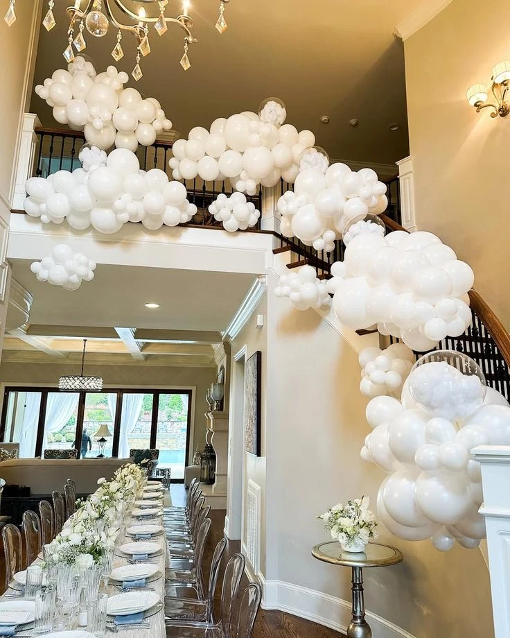 Elegant Indoor Cloud Installation