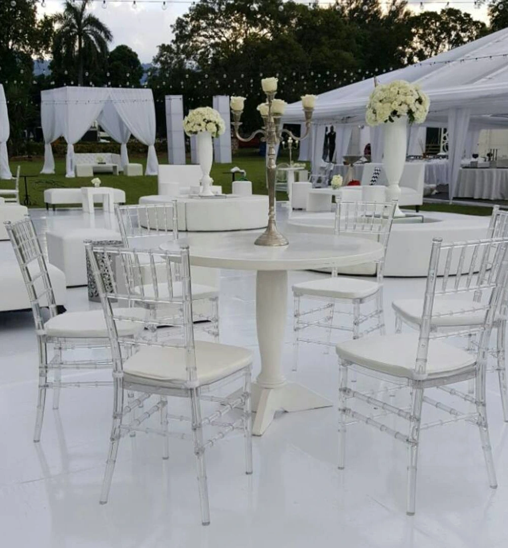 Elegant Outdoor White Reception