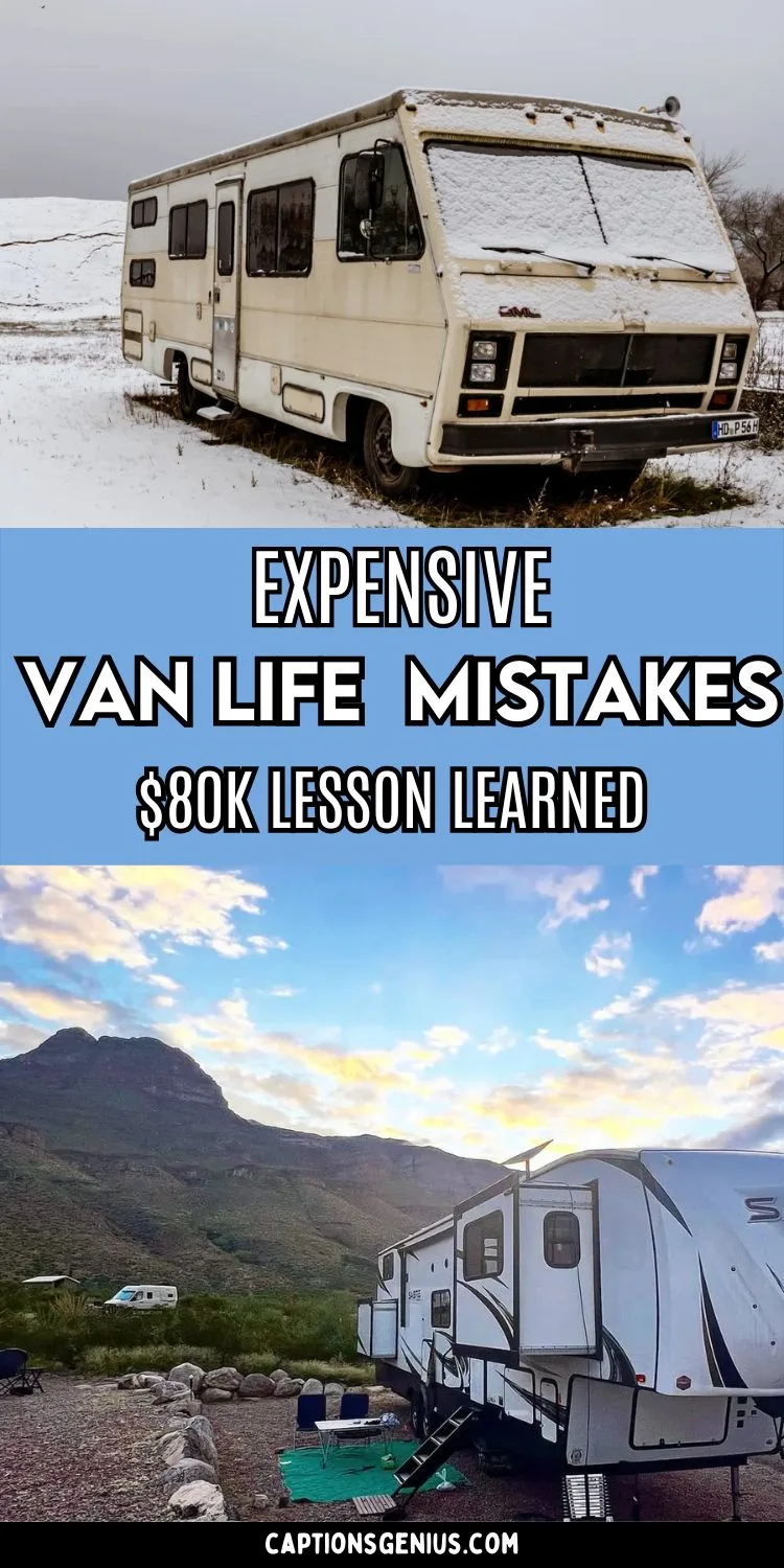 Expensive Van Life Mistakes $80K Lesson Learned