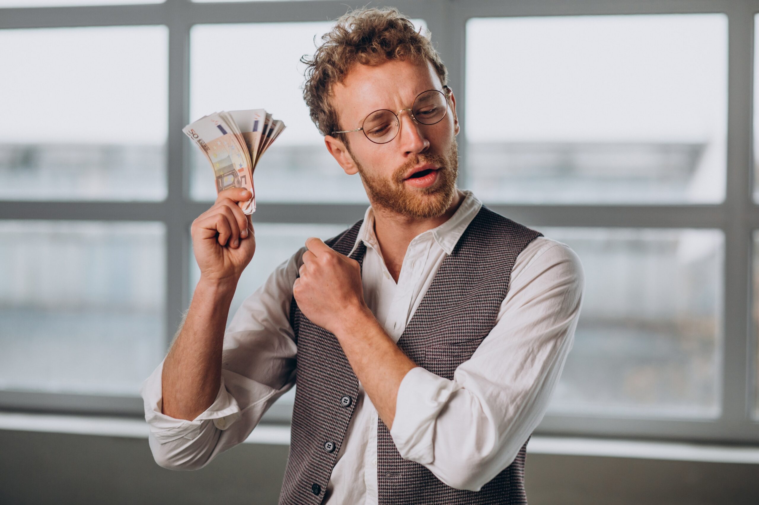 Fumbling with Cash and Physical Currency at Checkout