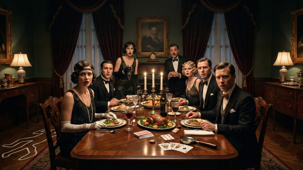 20 Thrilling Murder Mystery Dinner Party Ideas for a Suspenseful Night