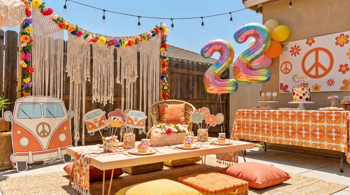 18 Fun "Two Groovy" Party Ideas for a Hippie-Chic 2nd Birthday