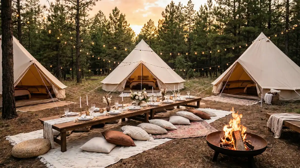 19 Luxurious Glamping Party Ideas for a Chic Outdoor Escape