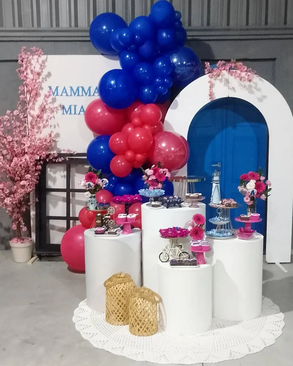 Greek Dessert Station Display