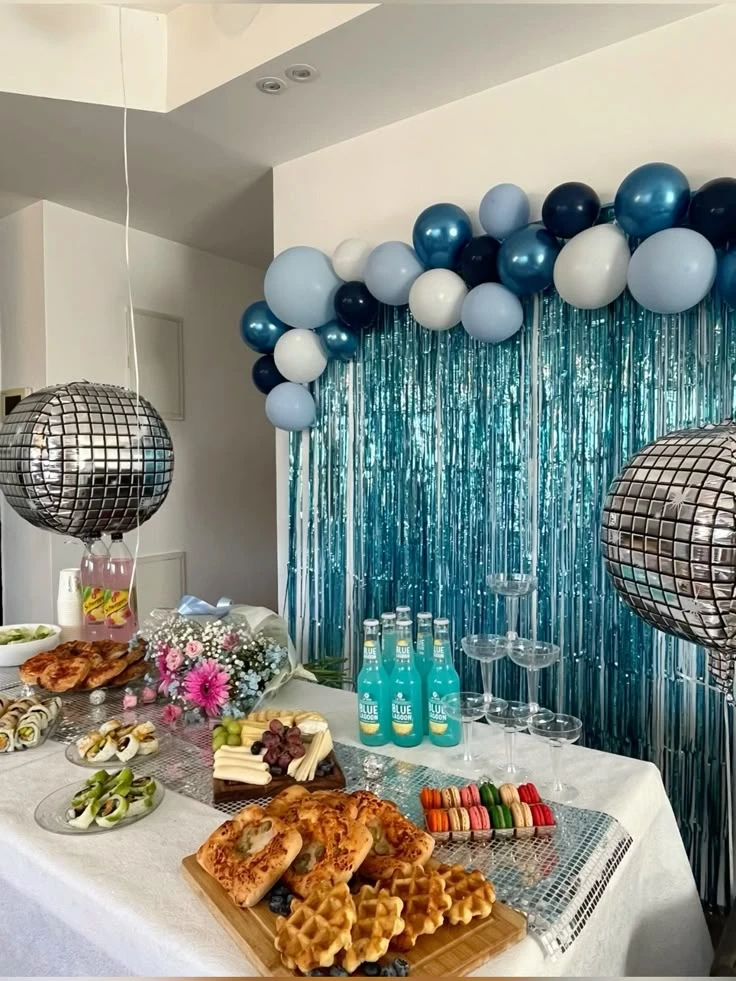 Greek-Inspired Refreshment Table