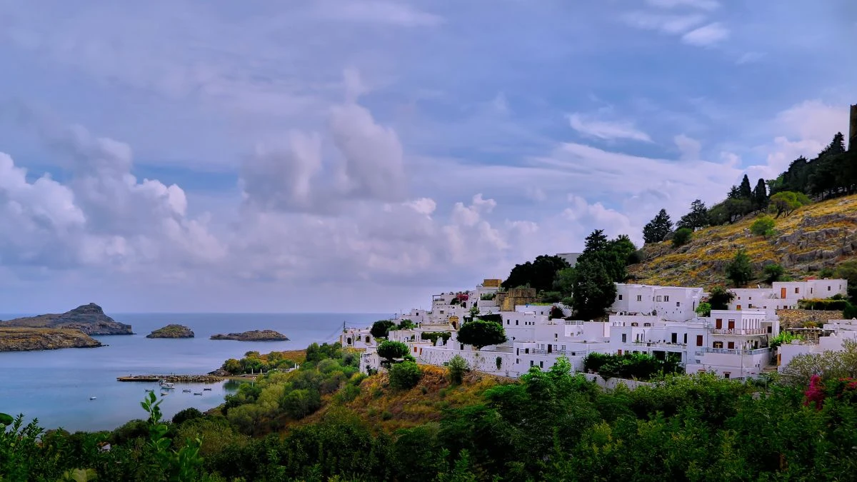 Greek Island Atmosphere in US Coastal Communities