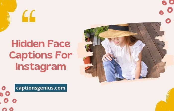 Hidden Face Captions For Instagram