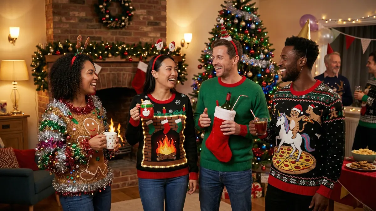 Hilarious Ugly Christmas Sweater Party Ideas for a Festive Bash