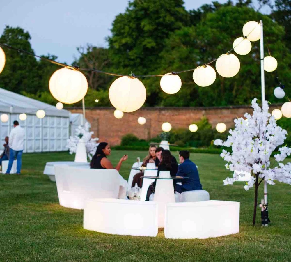 Illuminated Outdoor Lounge