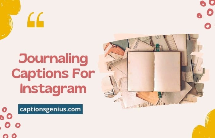 Journaling Captions For Instagram.