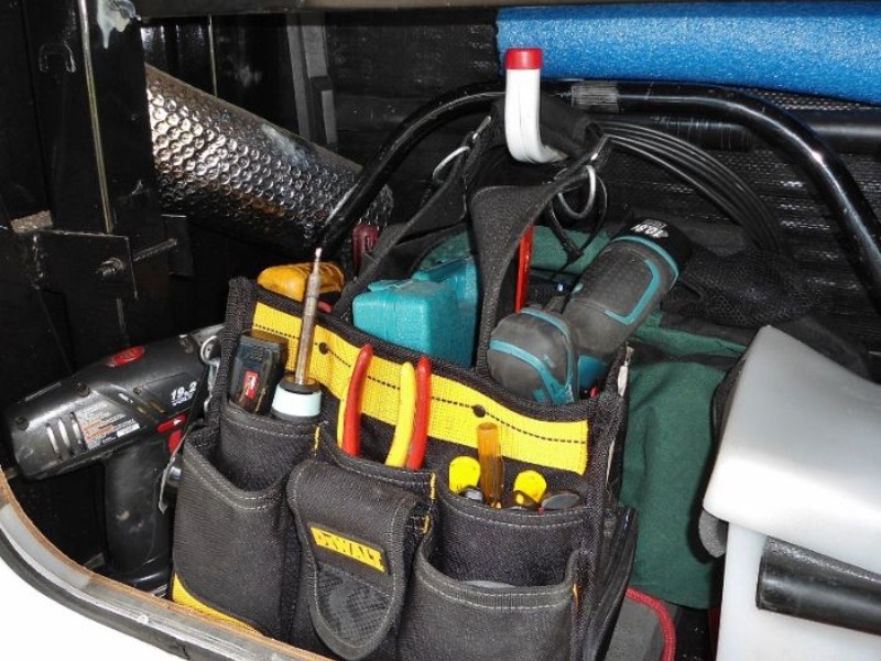 Keep a Small Tool Kit Where You Can Reach It Easily