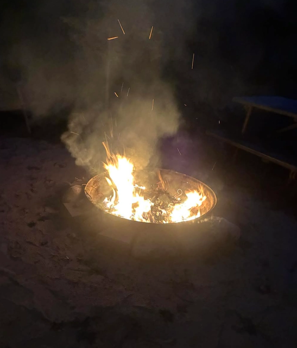 Keep fires small and manageable