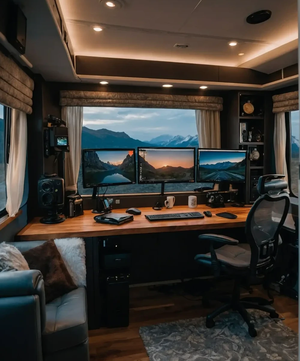 Look Professional on Video Calls from Your RV