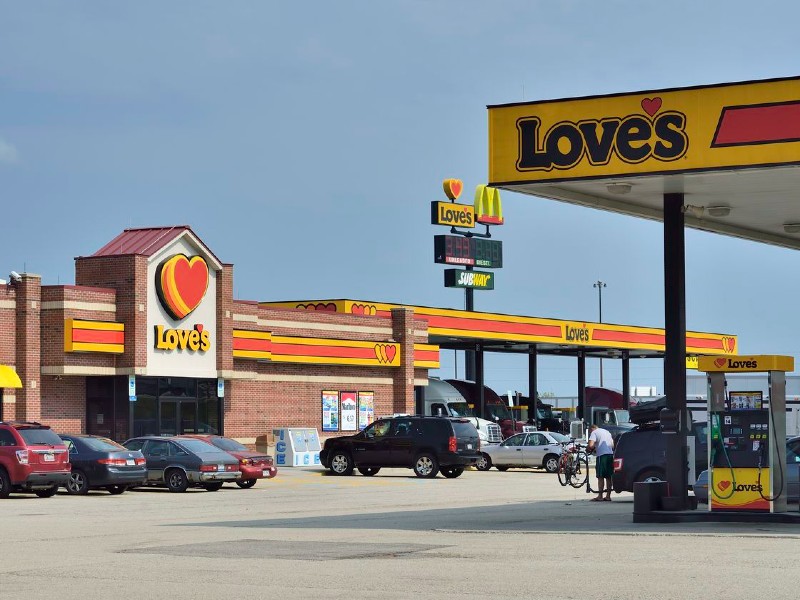 Love's RV Stops Offer Designated Overnight Parking