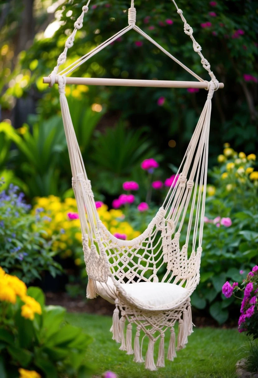 Macramé Hanging Chair