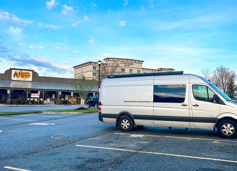 Major Truck Stop Chains Overnight Parking o for camping
