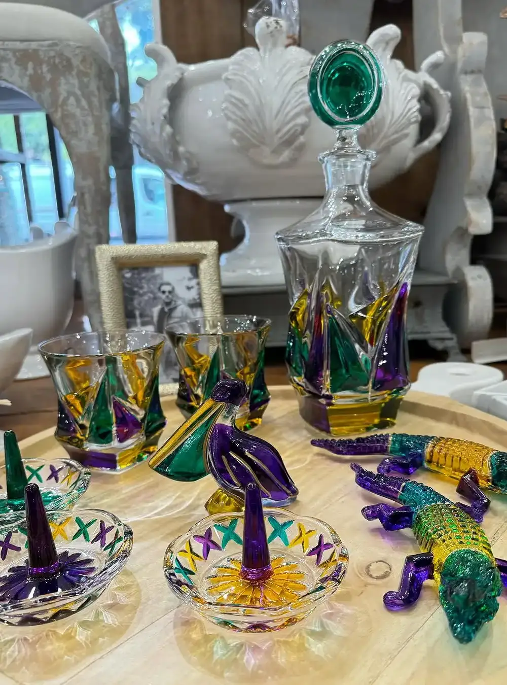 Mardi Gras Glassware Collection