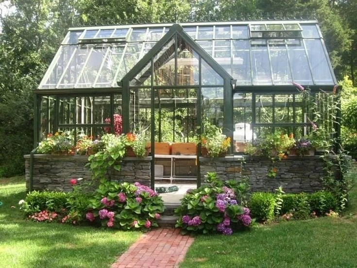 Modern Greenhouse Haven
