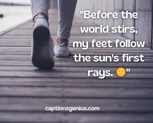 Best Walking Captions For Instagram Each Step S Story