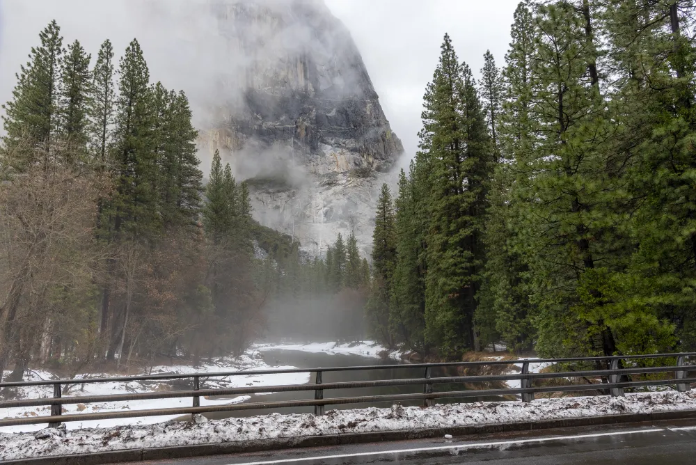National Park Gateway Towns in Winter