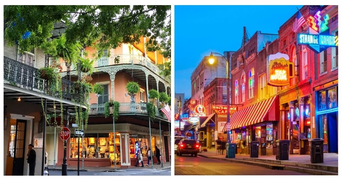 New Orleans vs. Memphis, Tennessee