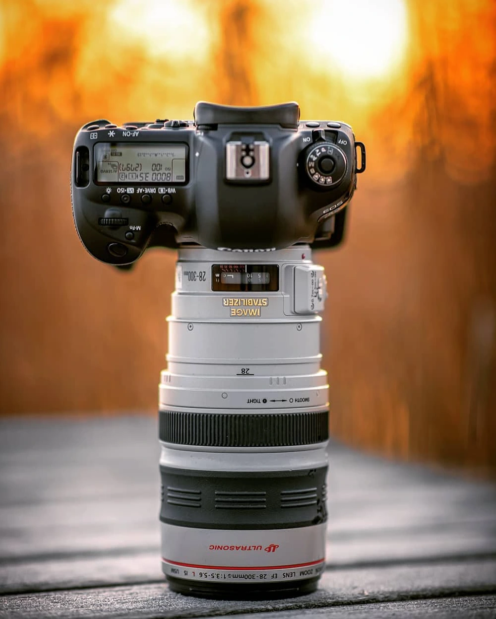 Observe from a distance using zoom lenses