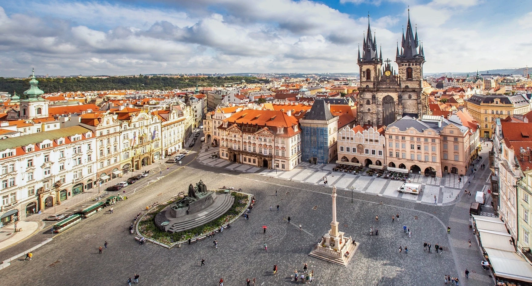 Old Town Square Old Town Square & Charles Bridge (Prague, Czech Republic)