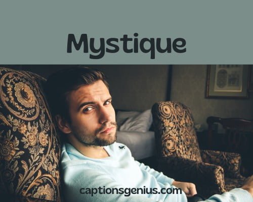 One Word Attitude Captions For Instagram - Mystique.