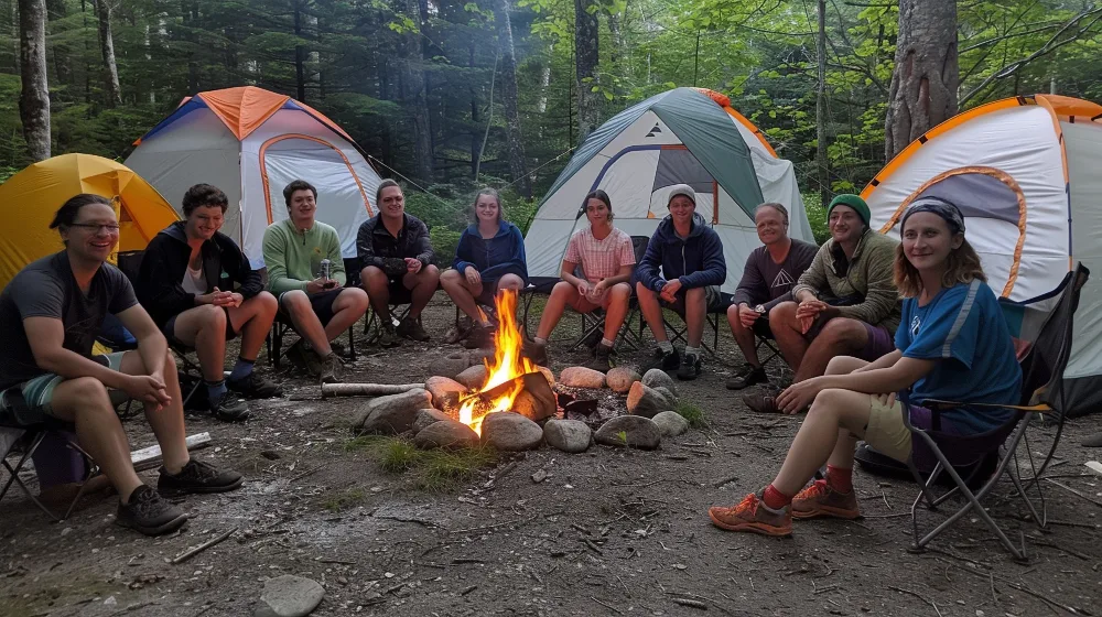 Overcrowded Camping and Limited Infrastructure